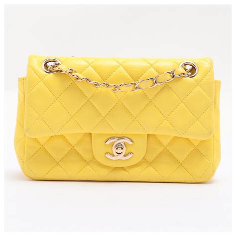 chanel timeless jaune